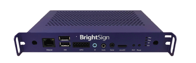 BrightSign Mediaplayer OPS HO523 1080p@60Hz, Netzwerk, USB, RS232, 4 GPIO